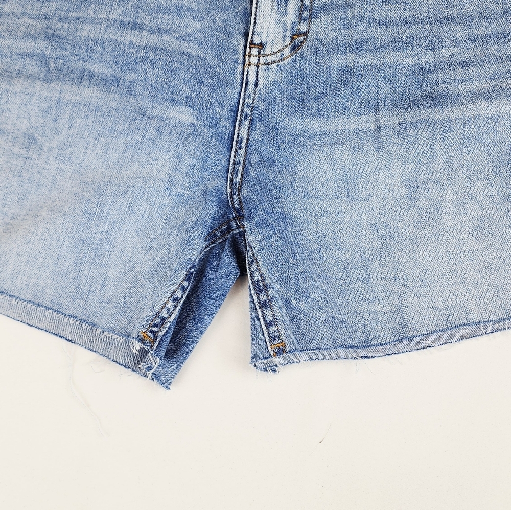 Oat New York High Rise  Cloud Luxe Jeans Shorts - Picture 5 of 9
